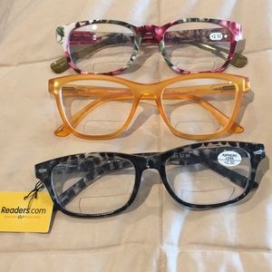 3 pr Readers bifocal +2.50